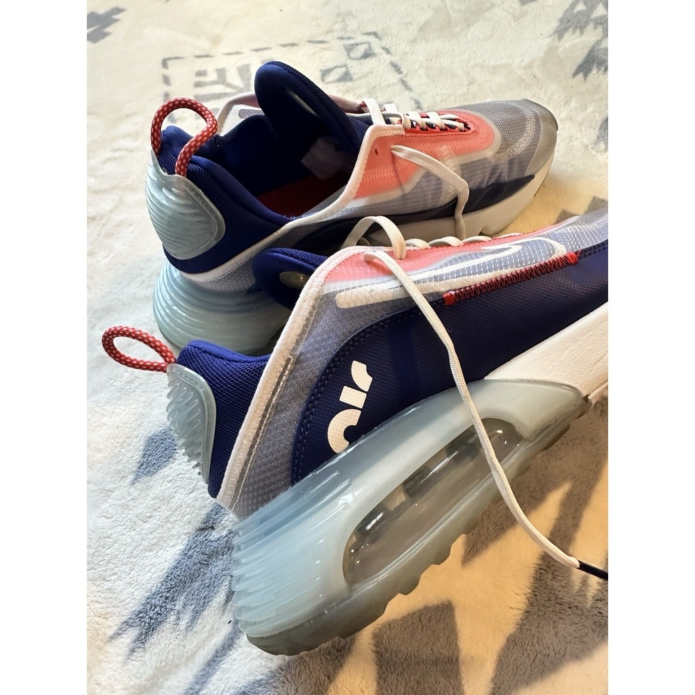 Nike Air Max 2090 95 USA Chili Red Blue Void Men's Size 10.5 CT1091-101 Shoes
